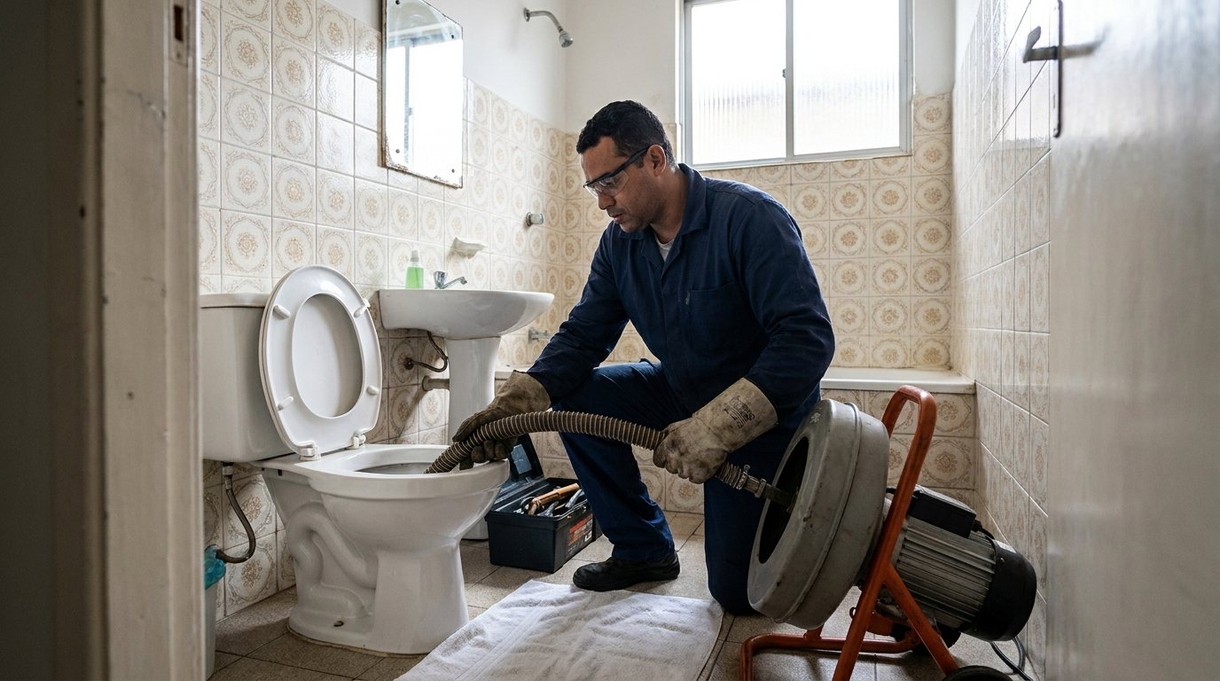 Atendimento em Vaso Sanitário em Joinville‑SC