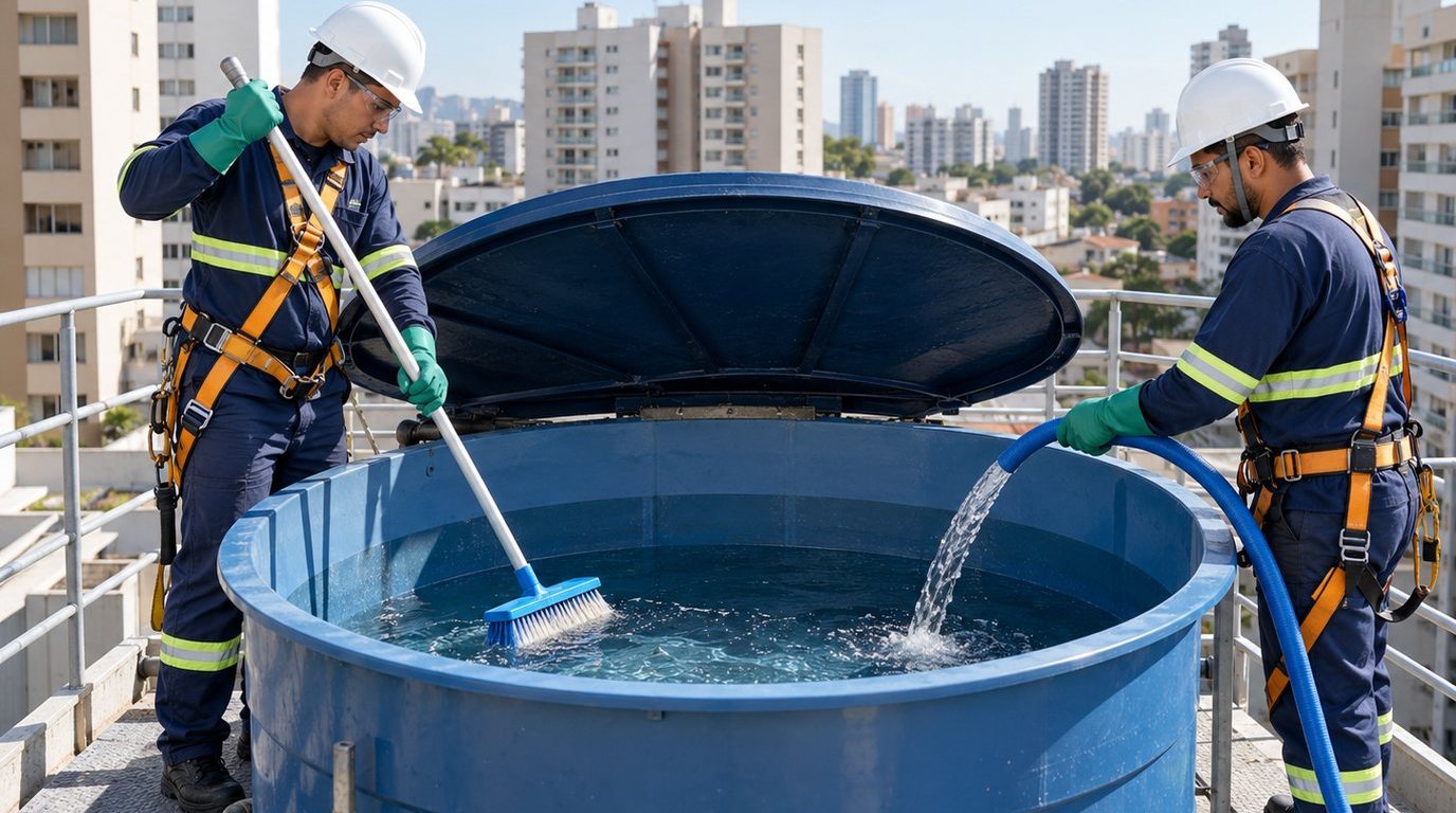 Reservatório de Condomínio em Joinville‑SC