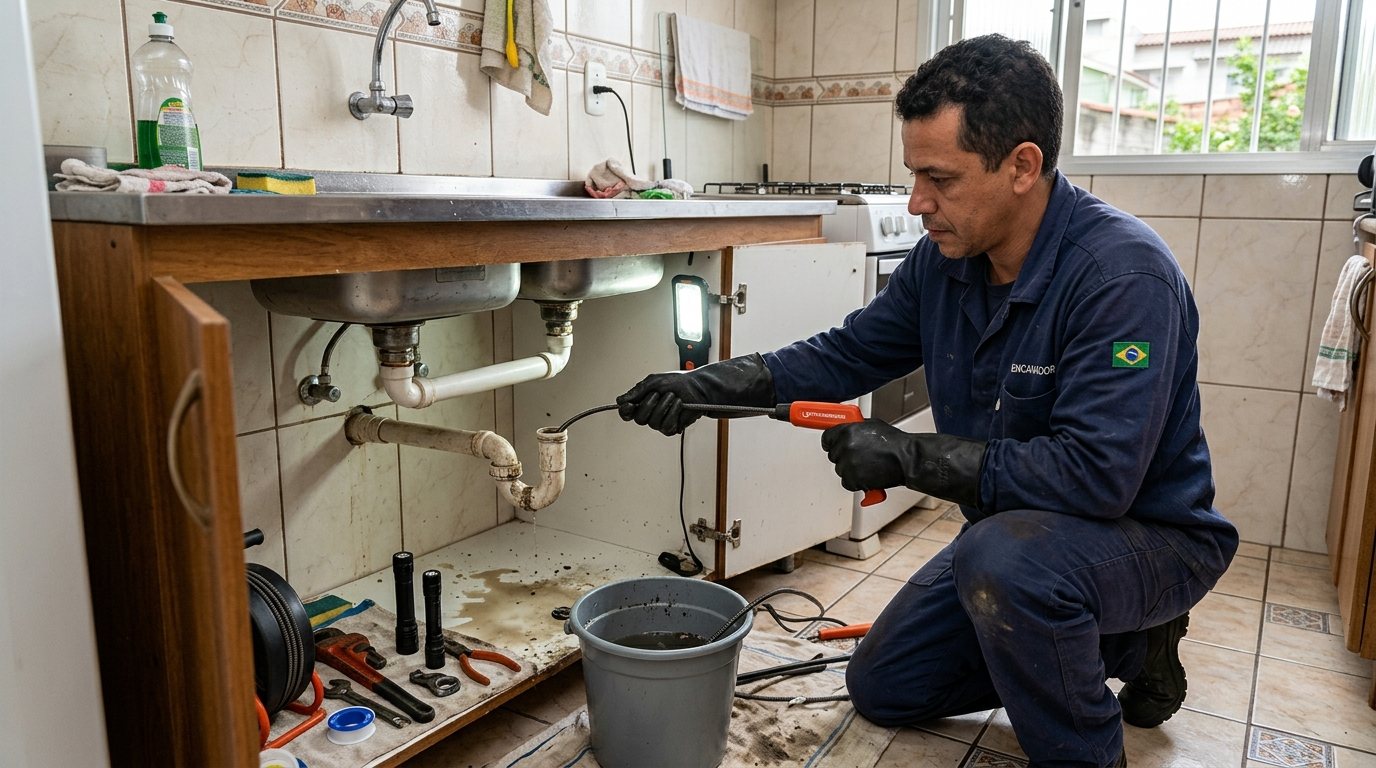 Troca de Canos e Conexões em Joinville‑SC